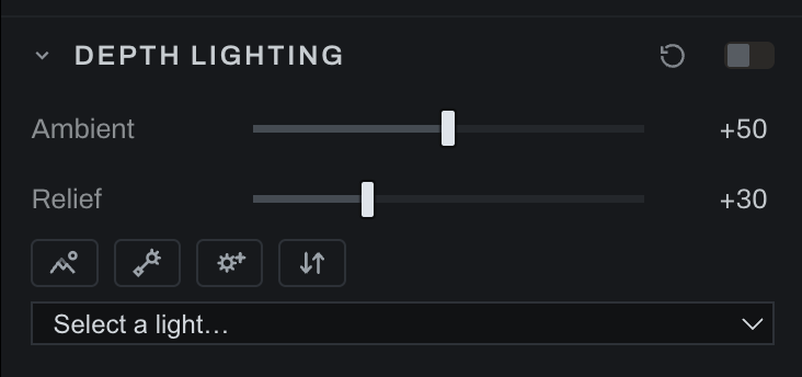Depth light rig