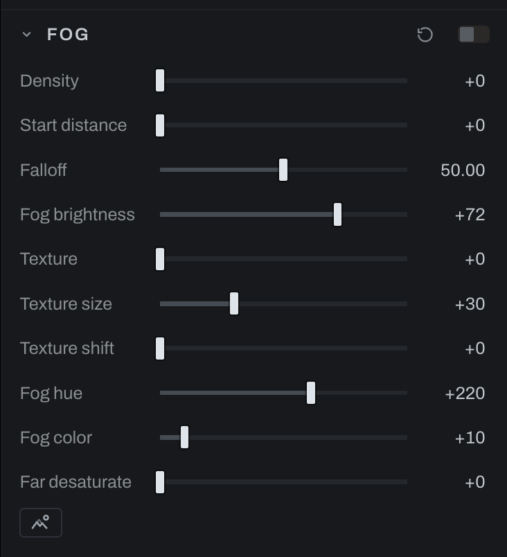 Fog and depth