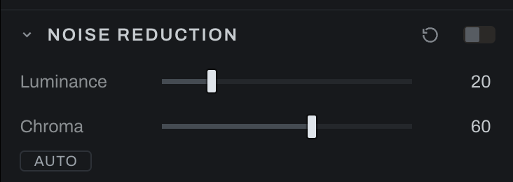 Noise comparison